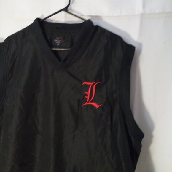 Acuity Pullover Vest Jacket Mens XL Sleeveless Logo Pockets Black - Picture 3 of 13